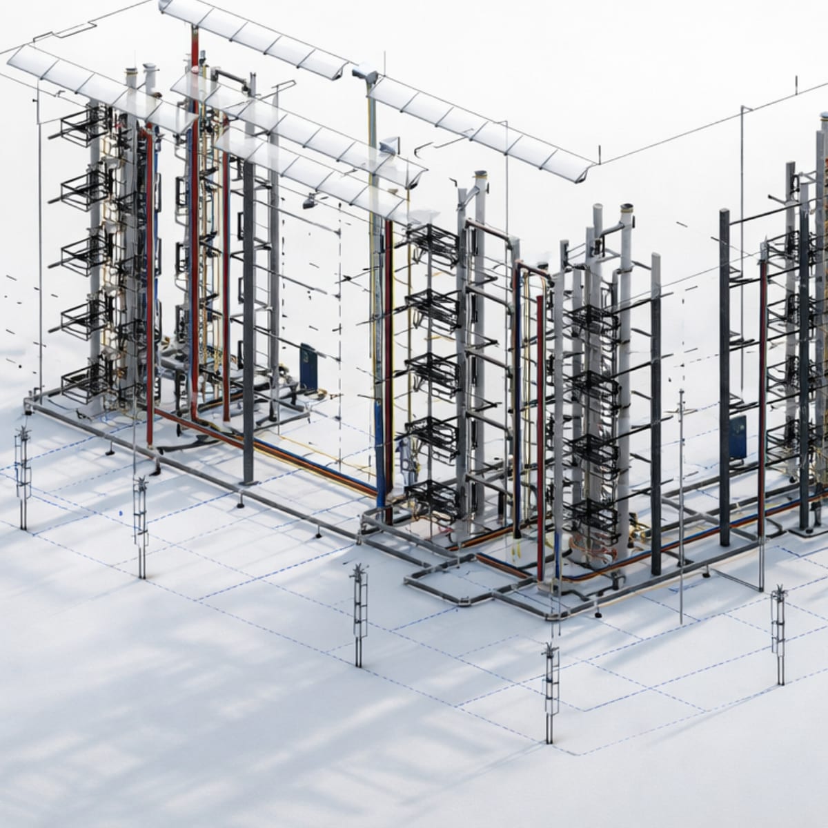 Berlin Residential Heating Case: TEBIN's BIM and LINEAR Workflow — project by TEBIN