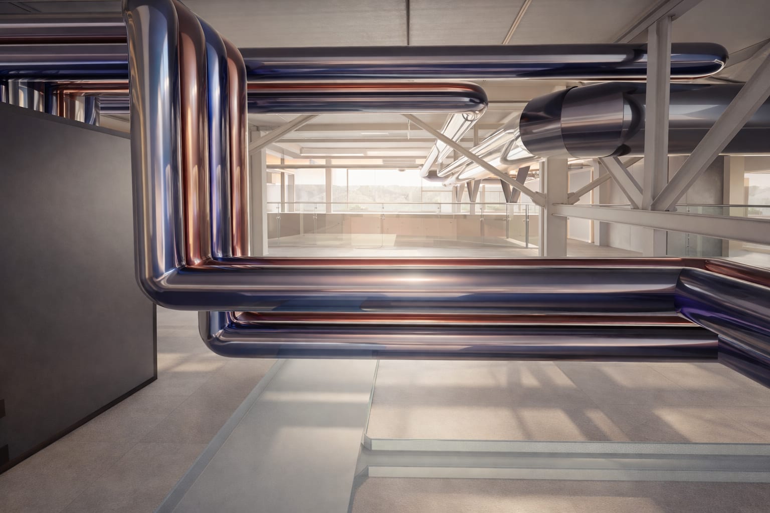 7,000 m² Industrial Plant in Central Europe: Full-Scope BIM Delivery — project by TEBIN