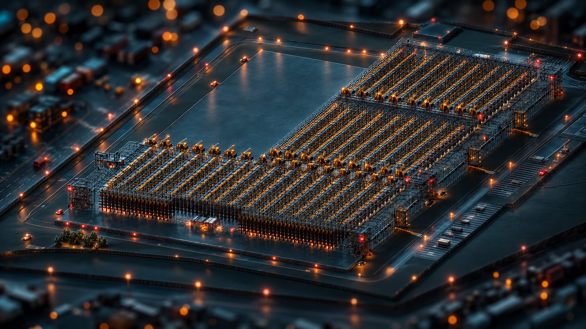 Reconstruction of a Logistics Warehouse Complex: Full Project Design — project by TEBIN
